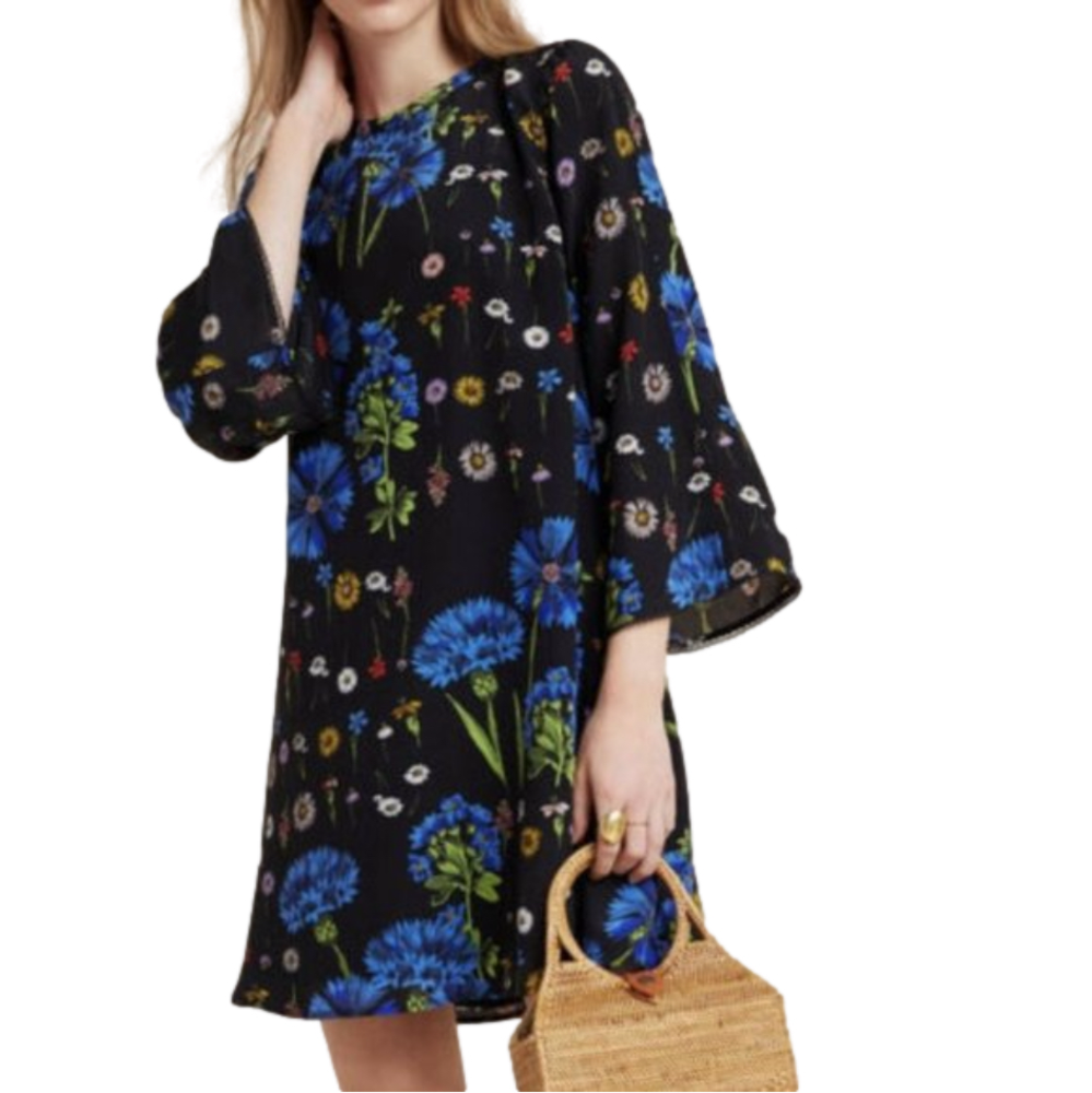 ANTHROPOLOGIE MAEVE Lucinda Silk‎ Tunic Dress NWT